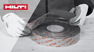 HOW TO install Hilti CP 648E and CP 648ER firestop wrap  UL [upl. by Alaik]