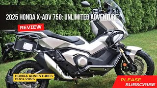 2025 Honda XADV 750 Unlimited Adventure [upl. by Neala]