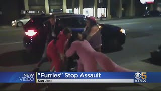 Furries Stop Assault Of Woman On San Jose Streets [upl. by Julio591]