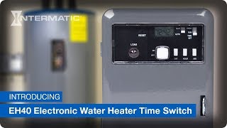 Intermatic EH40 Electronic Water Heater Time Switch [upl. by Hsur585]