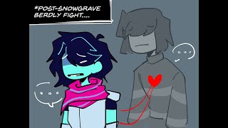 Kris and the player  Deltarune Comic Dub [upl. by Kissie]