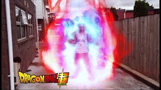 Super Saiyan Blue Kaioken Real Transformation  Final Flash [upl. by O'Mahony]