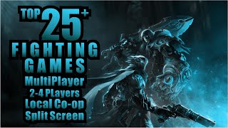 Best 25 Fighting Games Multiplayer 24 Players  Split Screen  Local CoOp 2021 [upl. by Amabil]