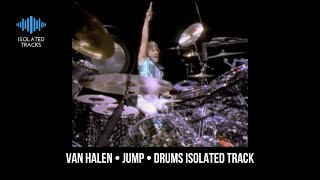 Van Halen  Jump  Drums Isolated Track Jump Drums Only [upl. by Aletse]