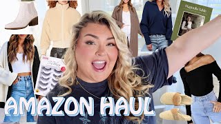 AMAZON HAUL  PLUS SIZE FASHION TRY ON [upl. by Haissi]