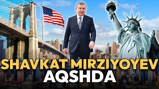 Shavkat Mirziyoyev AQSHga tashrifi doirasida [upl. by Loretta888]