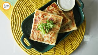 Chicken Tikka Crepes Recipe By Food Fusion [upl. by Ynnoj]