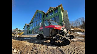 2019 POLARIS RANGER TRACK INSTALL [upl. by Isaacs]