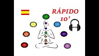 🎧Pulsos Binaurales Sanación Todos los 7 Chakras 10 minutos🎧 [upl. by Jeniece448]