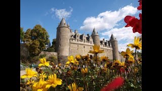 Château de Josselin  Josselin France a wonderful Brittany tourist attraction [upl. by Joachima]