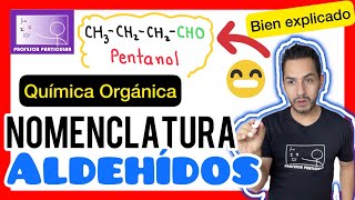 ✅​Nomenclatura ALDEHÍDOS Como Nombrar  𝙀𝙭𝙥𝙡𝙞𝙘𝙖𝙘𝙞ó𝙣 100 𝙀𝙛𝙚𝙘𝙩𝙞𝙫𝙖 😎​🫵​💯​ Química Orgánica [upl. by Crissy]