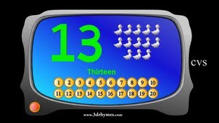 Learn Numbers for Children  3D Animation Counting 120 Numbers song [upl. by Albric]