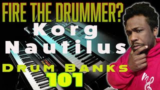 Part 1 Fire The Drummer Nautilus Drum Banks 101 Loading libraries editing kits making programs [upl. by Hbahsur]