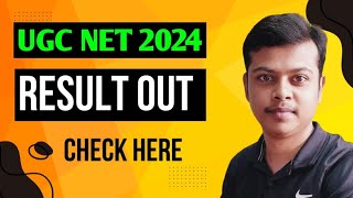 UGC NET Result 2024 Release  UGC NET 2024 Result  UGC NET Result 2024 Out [upl. by Aelrac]