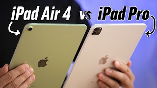 2020 iPad Air 4 vs 2020 iPad Pro  Full Comparison [upl. by Knowles]