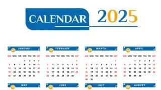 KALENDER 2025 [upl. by Kirsteni]