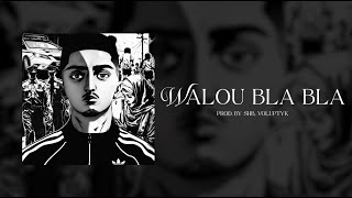 MORAD  WALOU BLA BLA LYRIC VIDEO  REINSERTADO [upl. by Nos]