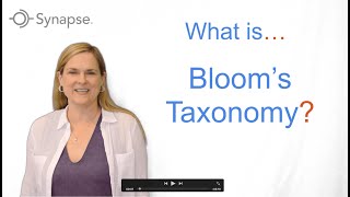 What is Blooms Taxonomy [upl. by Ehtyaf]