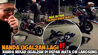 Nanda Ugal didepan gw❗Saatnya Althaf motovlog tertawa melihat ini semua [upl. by Eliam187]