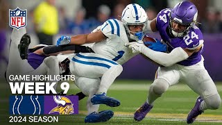 Indianapolis Colts vs Minnesota Vikings Game Highlights  NFL 2024 Season Week 9 [upl. by Rol32]