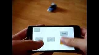 Arduino Bluetooth RC car controlled from Android phone with RoboRemo app [upl. by Sandye]