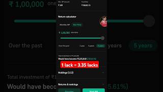 Best retun mutual fund shorts earnmoney stockmarket mutualfunds investment sip investwise [upl. by Benton11]