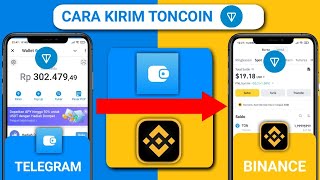 CARA KIRIM COIN DARI WALLET TELEGRAM KE BINANCE TERBARU 2024 [upl. by Pardew]