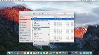 Compressing Files to a Zip file on the Mac [upl. by Attalanta]