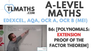 4 Factor Theorem Additional Maths OCR FSMQ [upl. by Virge116]