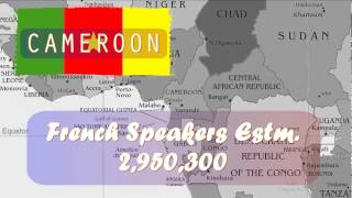 Top 10 French Speaking Countries [upl. by Kitti389]