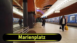 UBahn Station Marienplatz  Munich 🇩🇪  Walkthrough 🚶 [upl. by Arielle742]