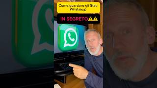 Come guardare gli stati whatsapp in segreto [upl. by Melvina661]