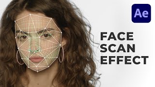 FACE SCAN effect in a few clicks  FREE presets for After Effects  Tutorial by Videolancer [upl. by Namrej]