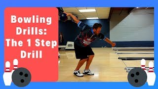 How to Hook a Bowling Ball  The 1 Step Drill [upl. by Ahseiyt]