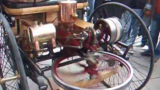 The first car ever running live The Benz Motorwagen 1885 [upl. by Onitram]