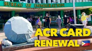 2021 Bureau of Immigration ACR Card Renewal Process Intramuros Manila Philippines [upl. by Libbi]