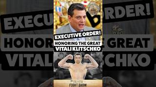 Executive Order Honoring Vitali Klitschko [upl. by Emmi]