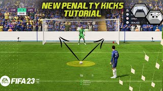 FIFA 23 NEW PENALTY KICKS TUTORIAL  HOW TO SCORE GOALS WITH THE NEW PK MECHANICS [upl. by Dorkus337]