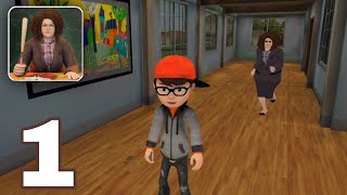 Scare Scary Teacher 3D Gameplay Part 1 Level 1 To 5 Android [upl. by Helman]