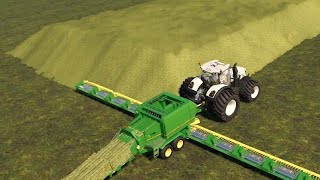 BALE TRANSPORTATION  Lets Play Farming Simulator 19  Episode 5 [upl. by Neom]