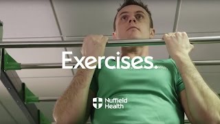 How to Perform a Close Grip Chinup  Nuffield Health [upl. by Gilleod453]