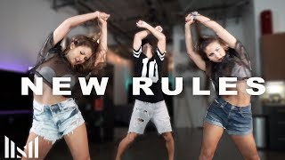 NEW RULES  Dua Lipa Dance  Matt Steffanina ft Wilking Sisters [upl. by Lathe537]