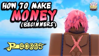 How To Make MONEY FAST As A BEGINNER In Grand Piece Online  Roblox GPO Guide [upl. by Aerdna385]