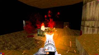 Brutal Doom with new Minigun sound [upl. by Campy]