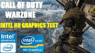 Call of Duty WARZONE  Intel HD Graphics  How to play Warzone on Intel HD Graphics [upl. by Salkcin564]