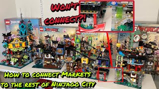 How to Arrange Ninjago City 70620 70657 71741 71799 [upl. by Vally]