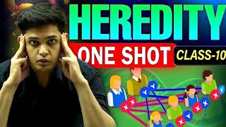 HEREDITY class 10 oneshot prashant kirad🔥class10 prashant motivation class10science trending [upl. by Huesman]