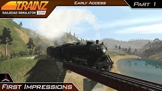 Trainz Railroad Simulator 2019 Routes Game Play GPU Price My thoughts [upl. by Lodovico]