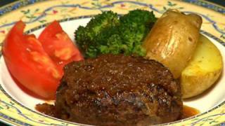 How to Make Hamburg Steak Recipe  Cooking with Dog [upl. by Tobye]