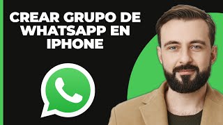 Cómo Crear un Grupo de WhatsApp en iPhone 2024 [upl. by Henig]